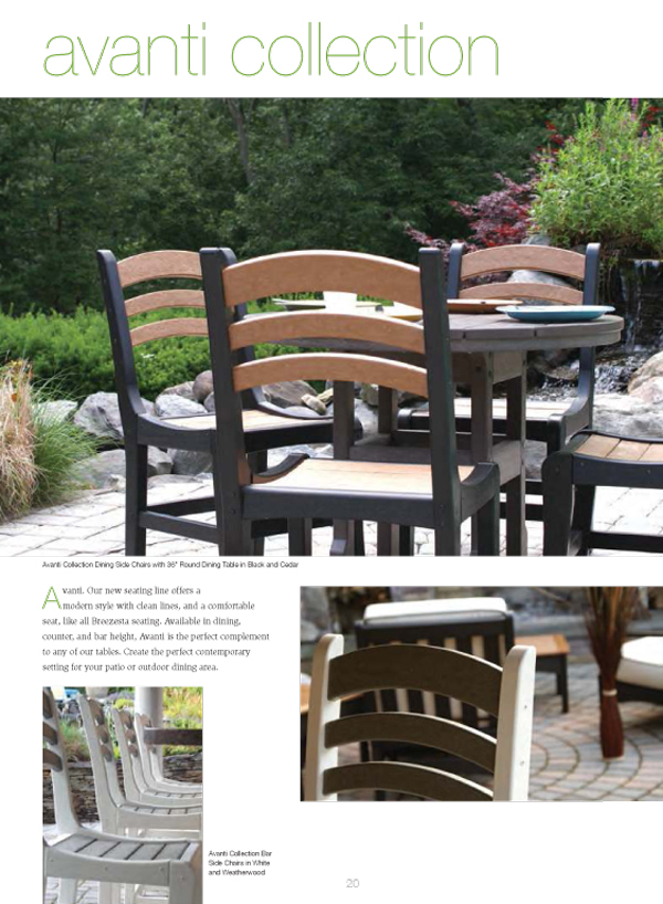 Breezesta Recycled Poly Outdoor Furniture Backyard Adventures Iowa